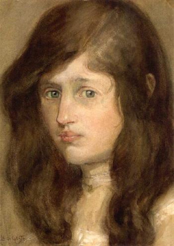 Portrait of Jo Gestel by Leo Gestel