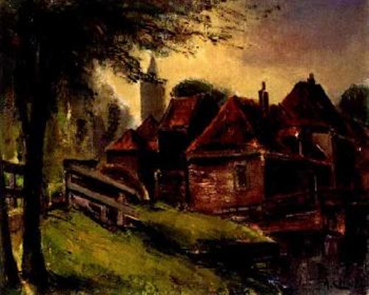 View of Rijp village by Arnout Colnot