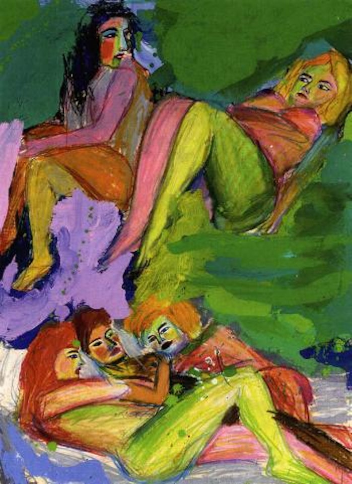 Old girlfriends by Walasse Ting