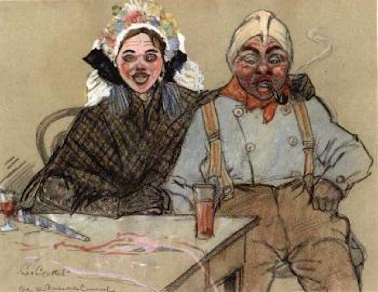 Brabants carneval by Leo Gestel