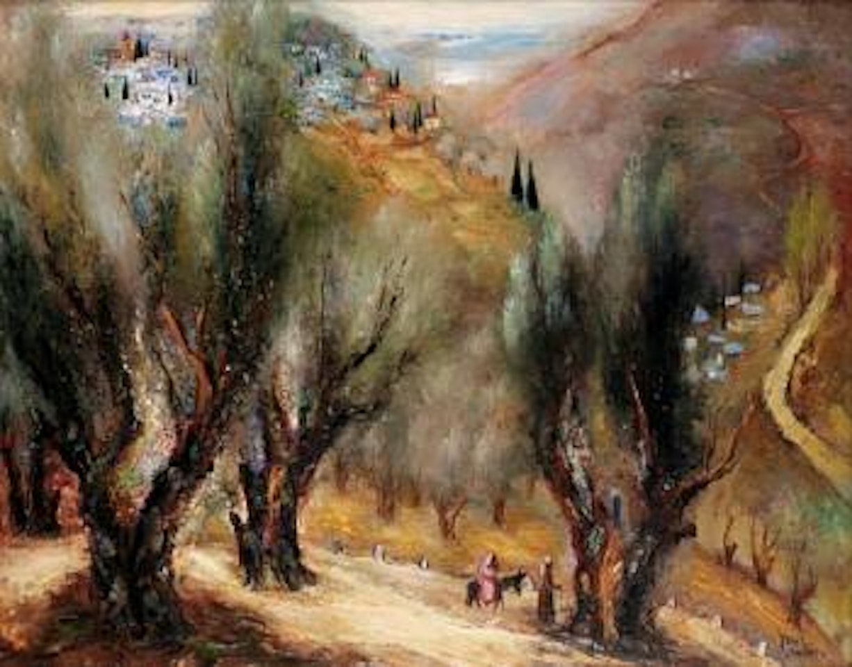 Road to Galilee by Reuven Rubin