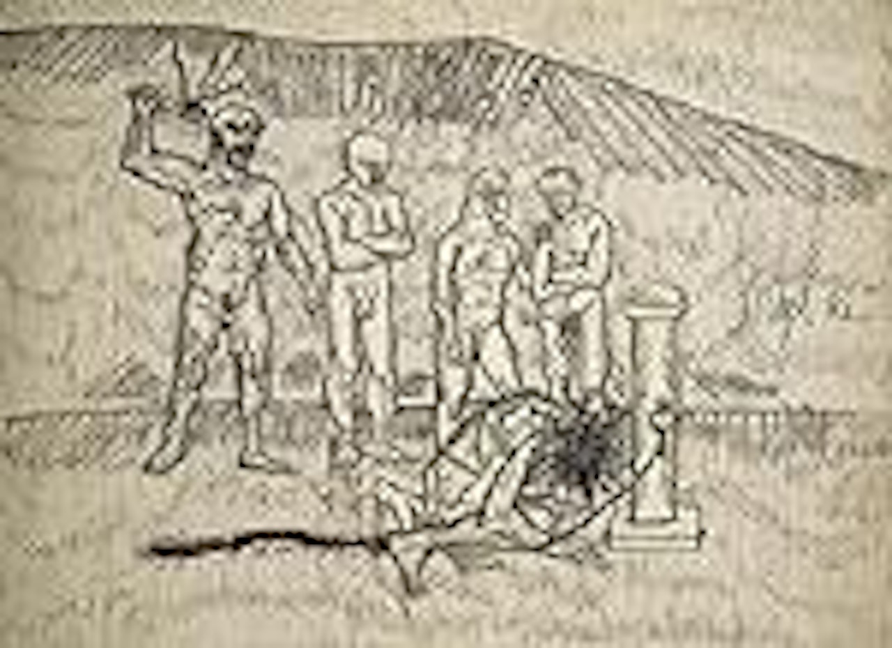 Flagellation by Francis Newton Souza