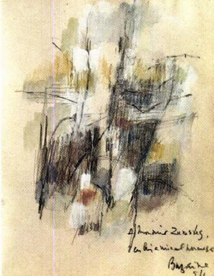 Composition by Jean René Bazaine