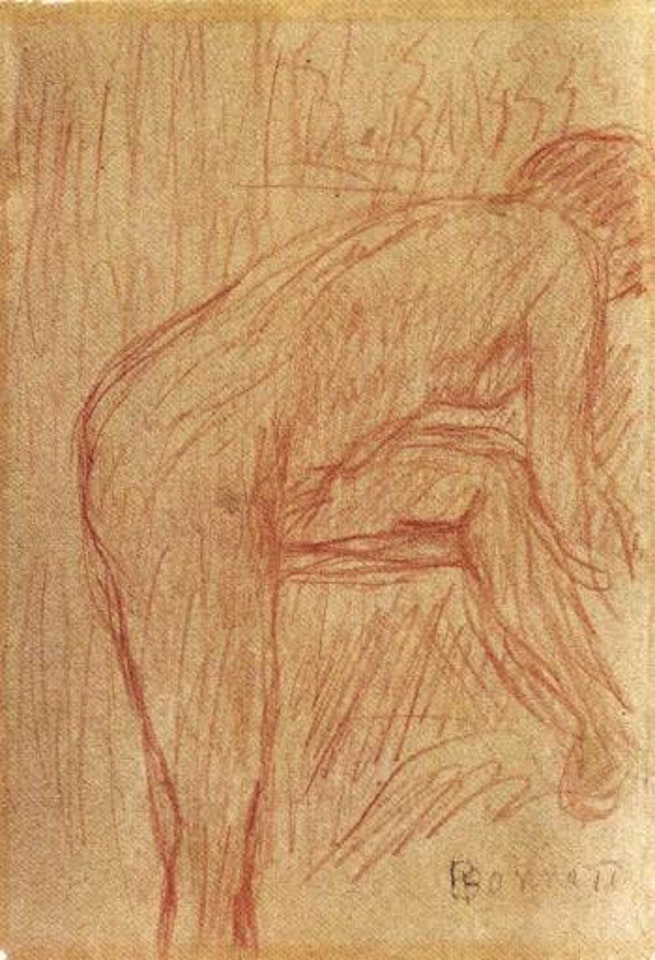 Nu a sa toilette by Pierre Bonnard