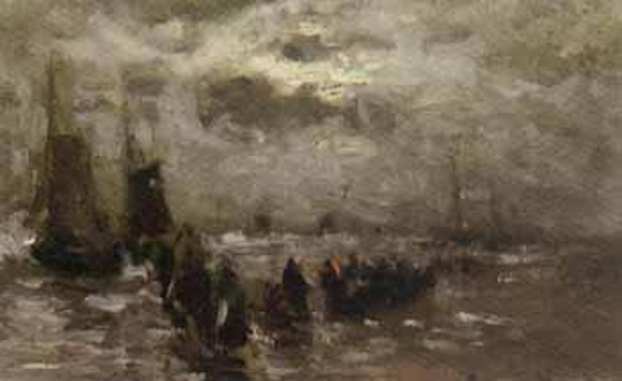 On the beach by Gerhard Arij Ludwig Morgenstjerne Munthe