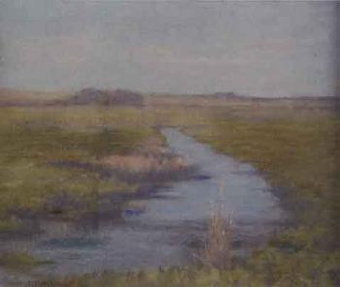 Marsh scene by Aldro Thompson Hibbard