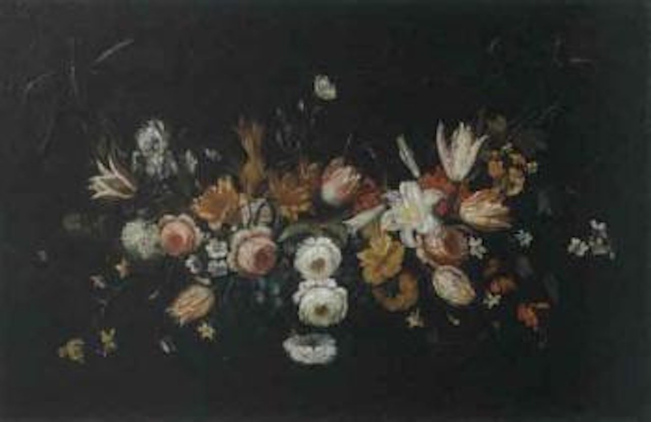 Still life of flowers by Continental School