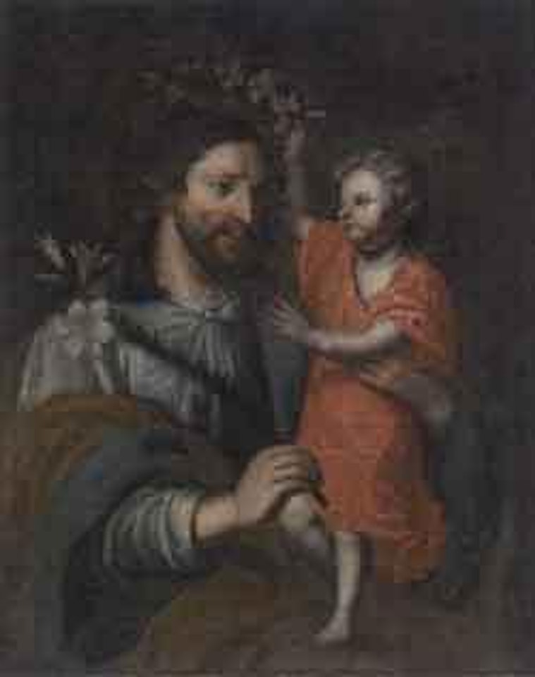 Saint Anthony of Padua with the Christ Child by Italian School