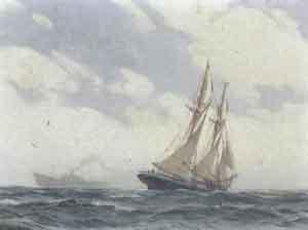 The Port Tack by Gordon Grant