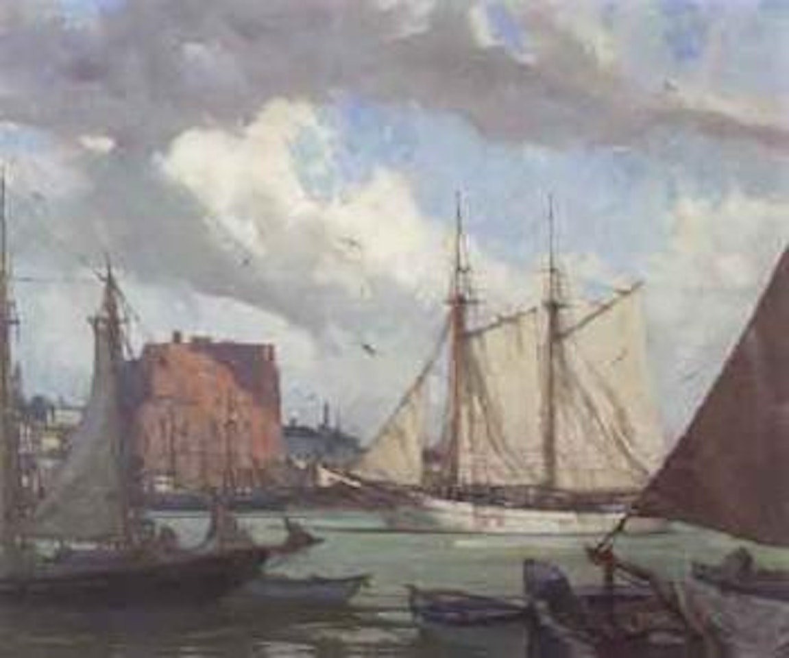 Port of Gloucester by Gordon Grant