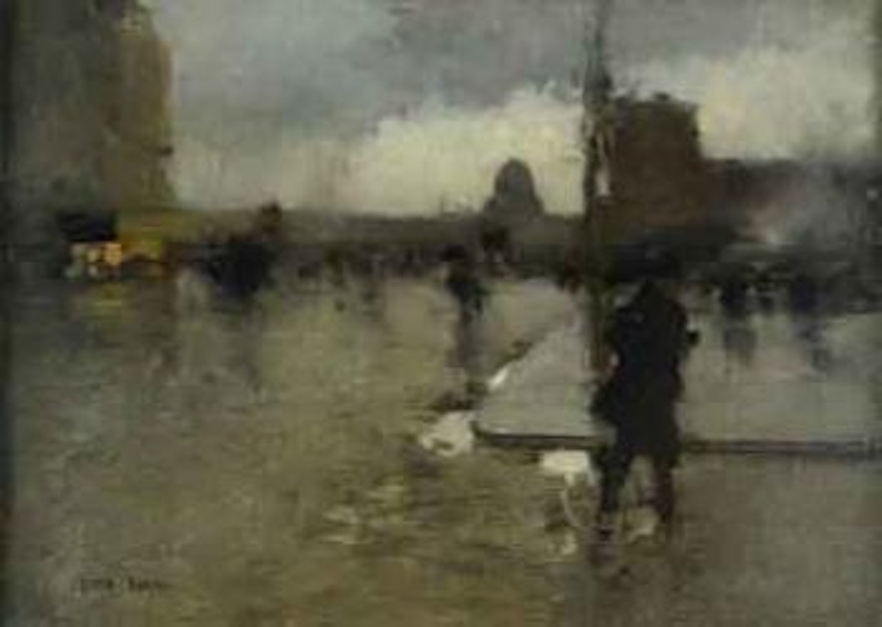 Paris, temps pluvieux by Luigi Loir
