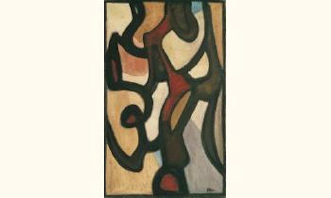 Untitled - composition by Jean Atlan