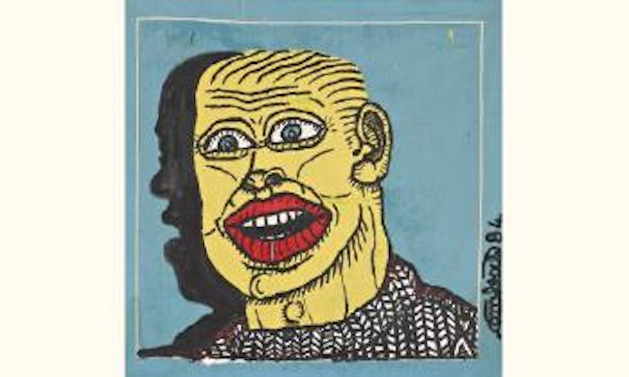Untitled - figure by Robert Combas