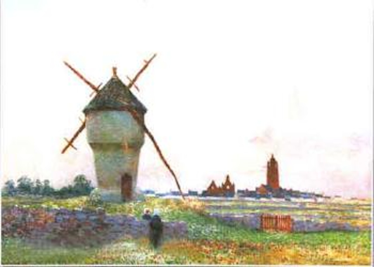 Le moulin de la Mass Batz sur Mer by Ferdinand du Puigaudeau