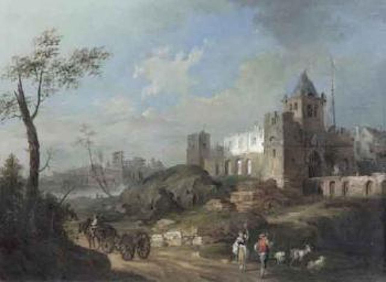 Paysage by Giuseppe Bernardino Bison