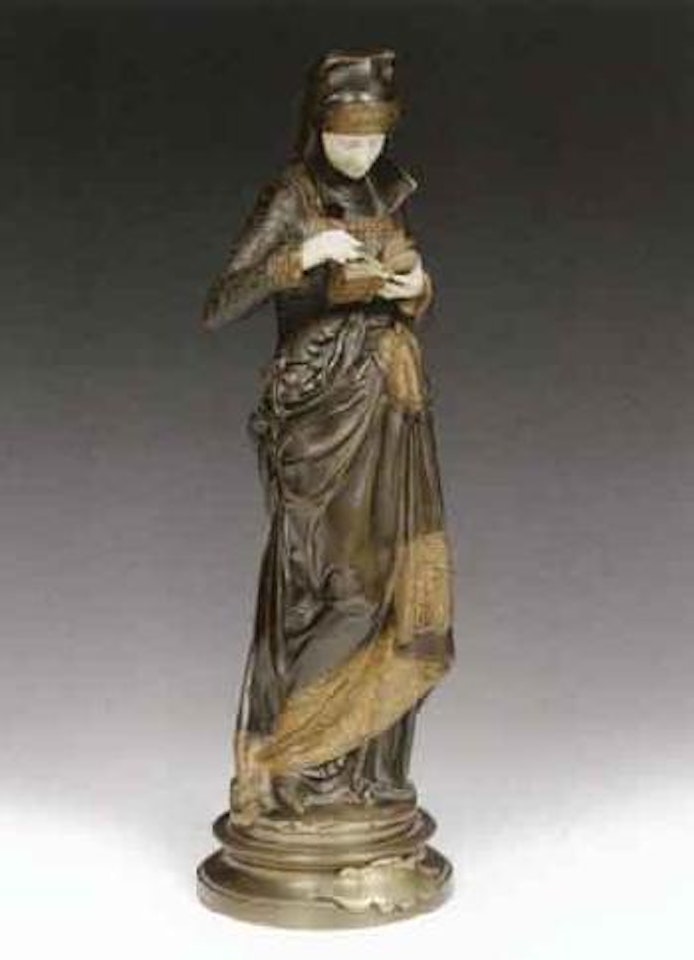 La liseuse by Albert-Ernest Carrier-Belleuse