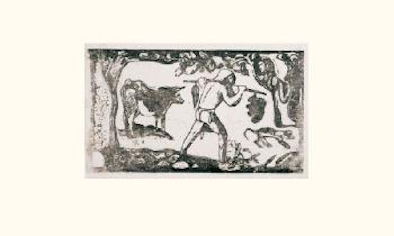 Le porteur de fei by After Paul Gauguin