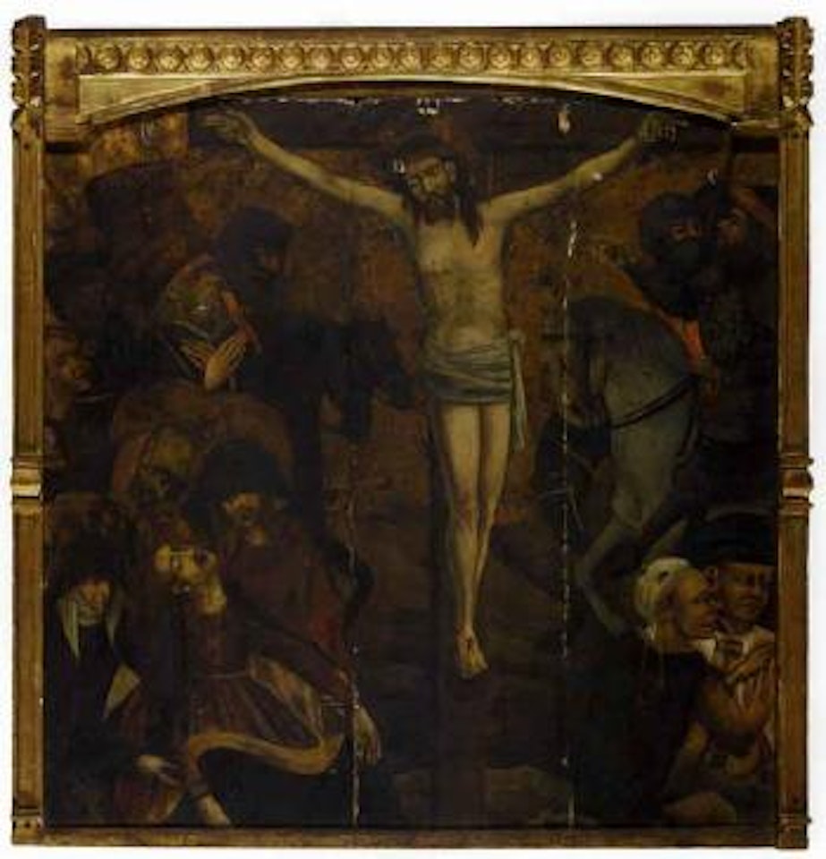 Crucifixion by Spanish School