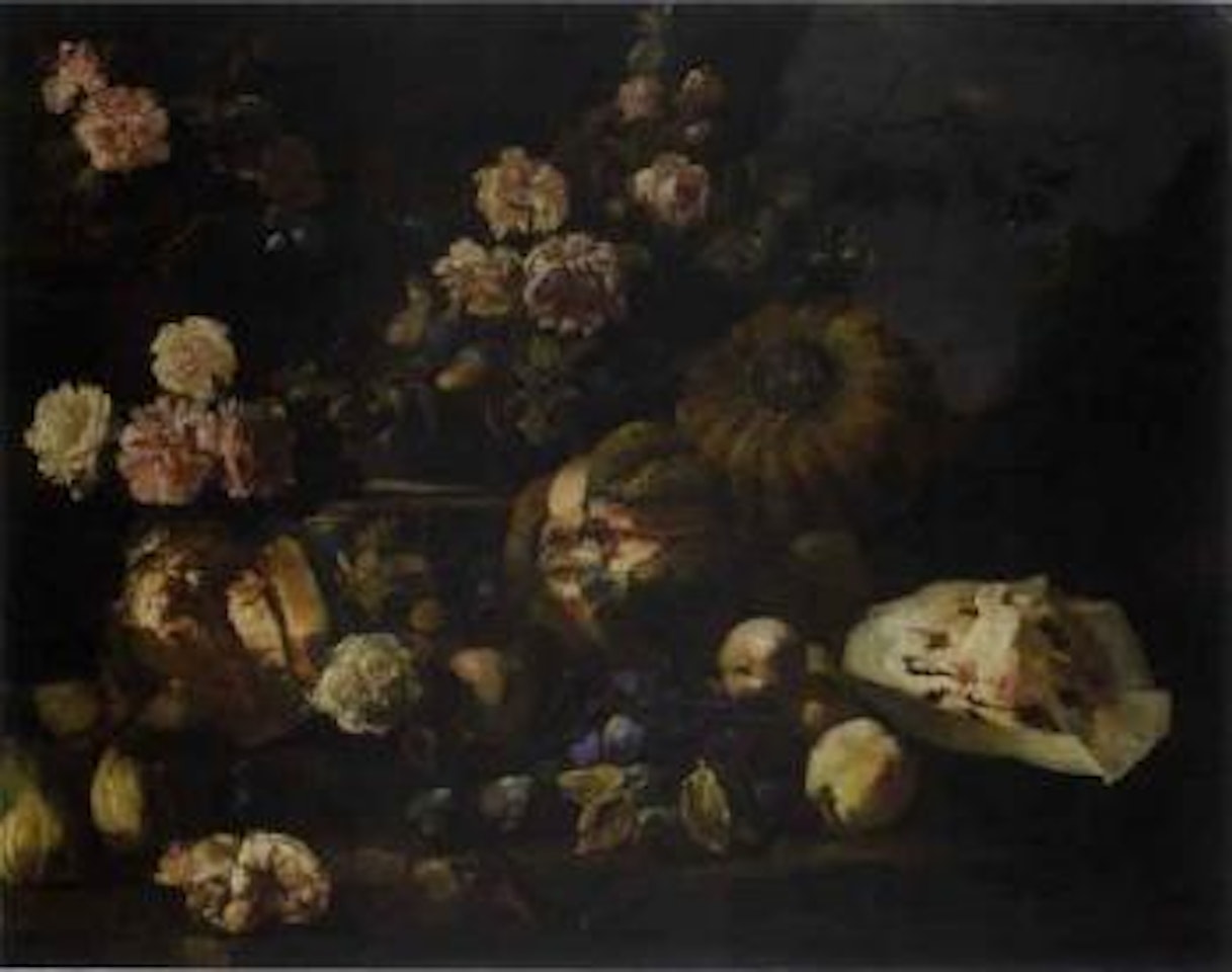 Still lives of fruit by Michele Pace del Campidoglio