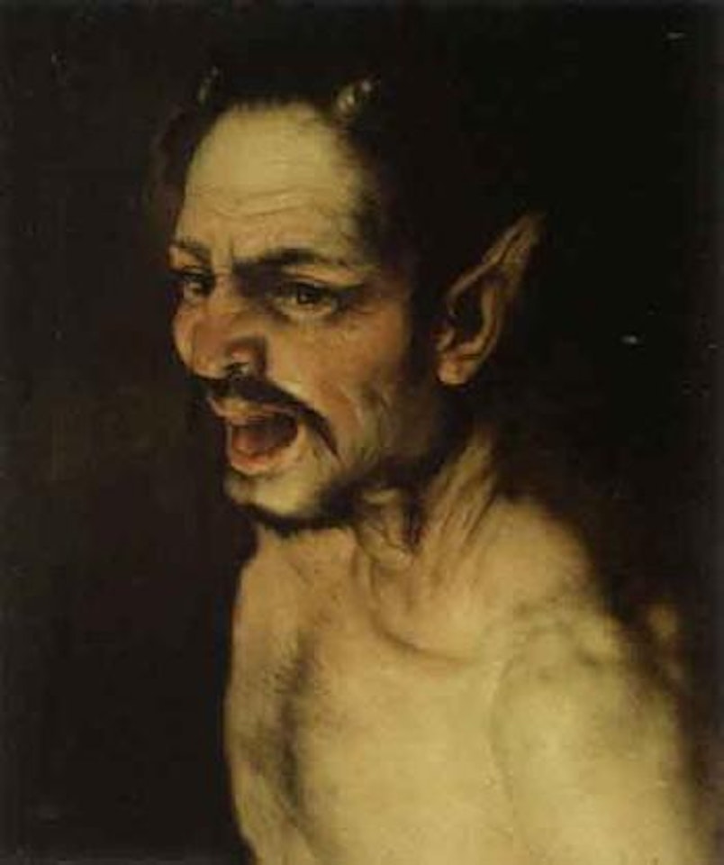 Head of Marsyas by Circle of Luca Giordano