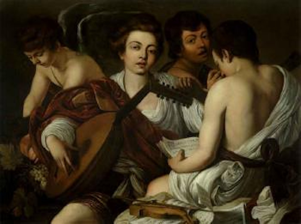 Musical party by Caravaggio