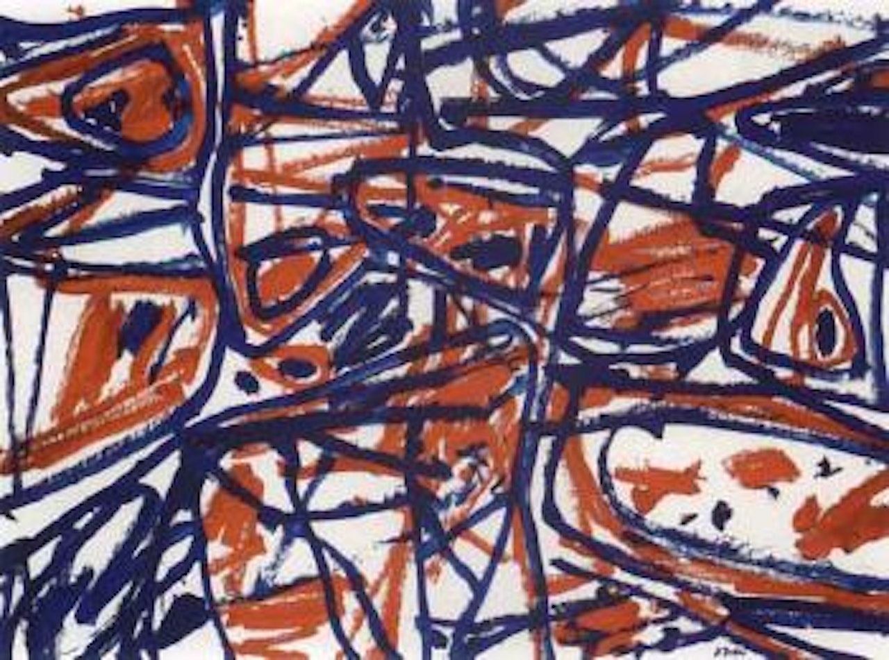 Mire G 188, Bolero by Jean Dubuffet