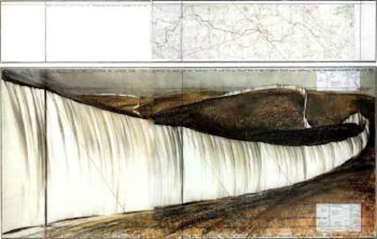 Running fence by Christo