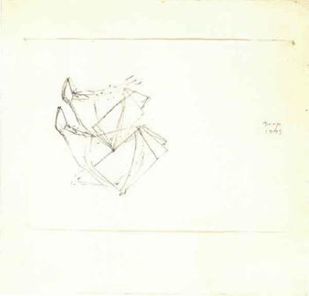 Untitled - Two young animals by Joseph Beuys