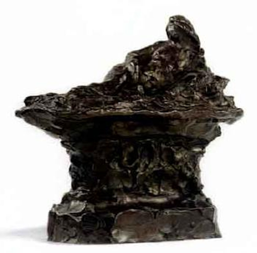 Sketch model for monument to courtesans by Aime Jules Dalou