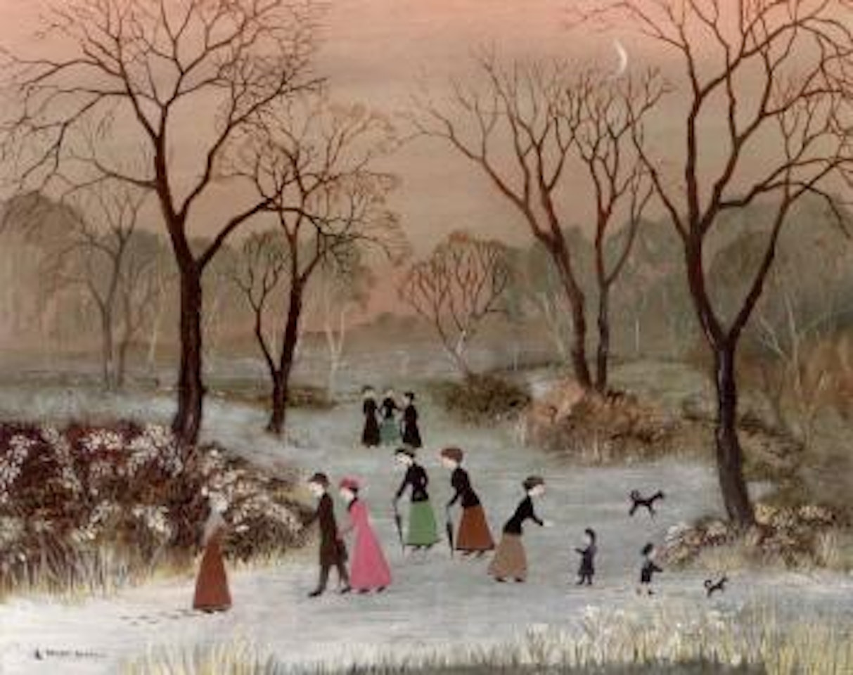 Misty november by Helen Bradley