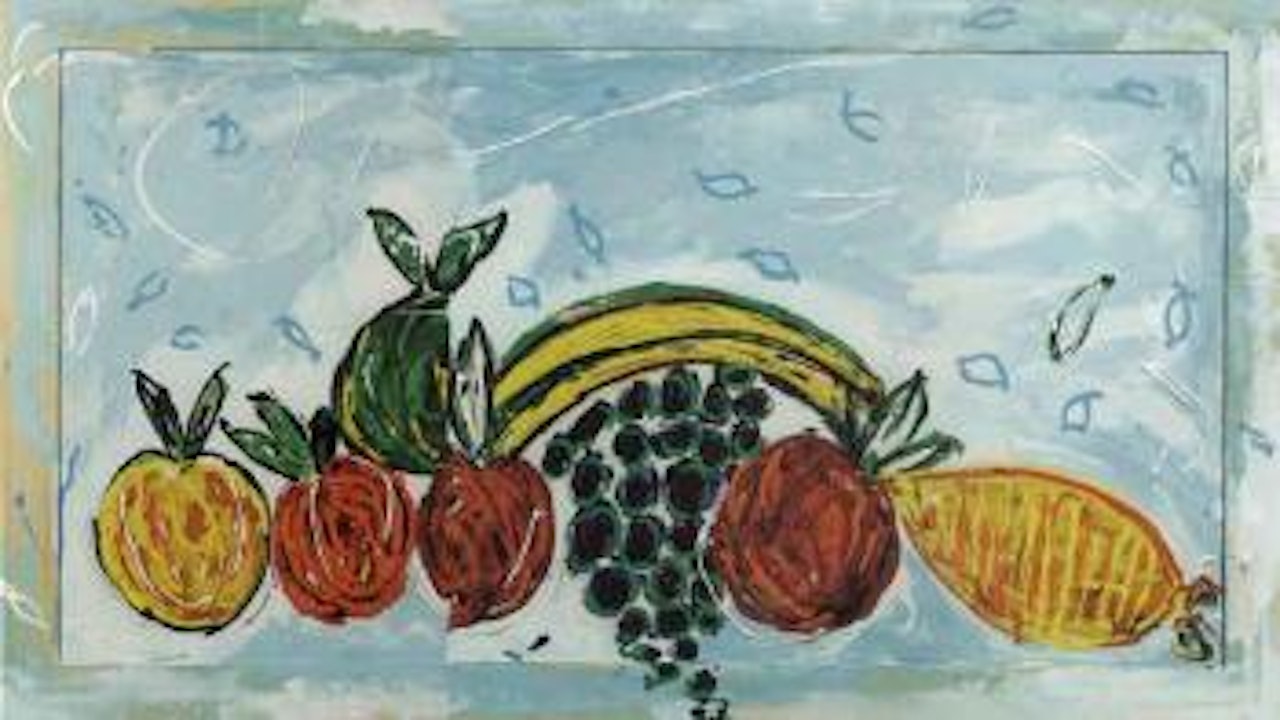 Still life by Mario Schifano