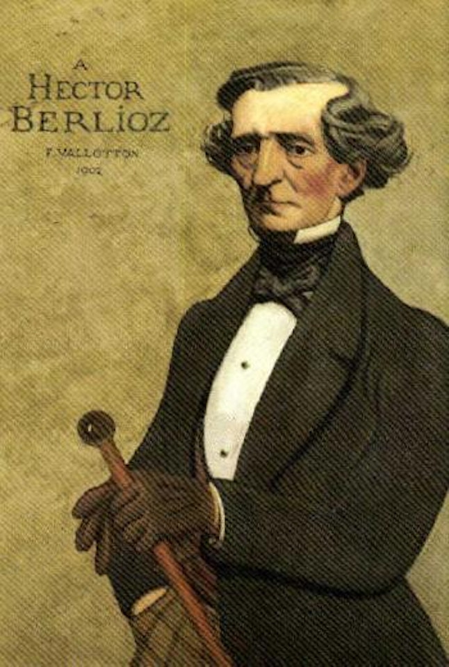 Portrait decoratif d'Hector Berlioz by Félix Vallotton