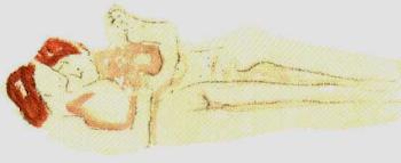Liebe - Love by Ferdinand Hodler