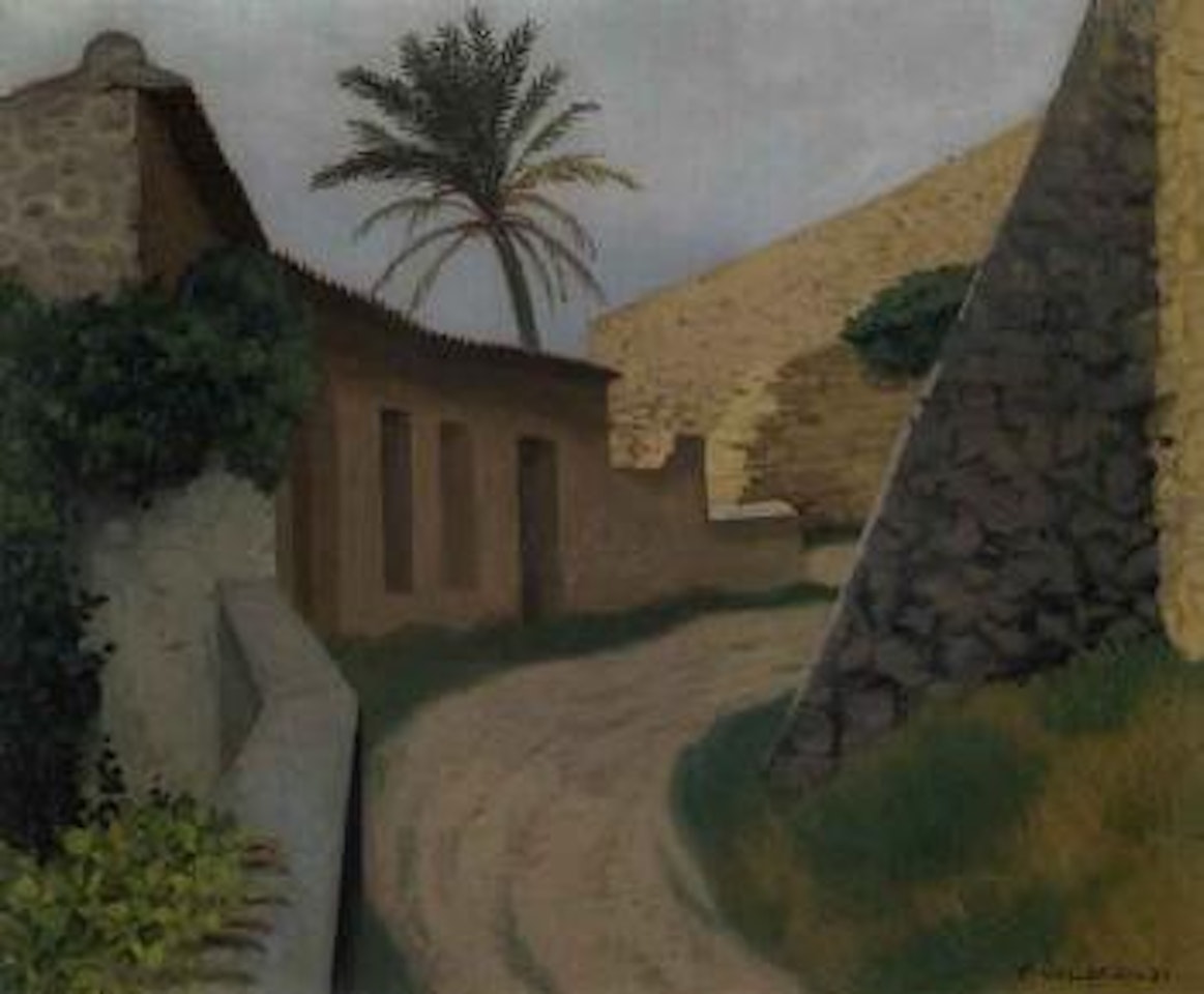 Cagnes, par temps gris by Félix Vallotton