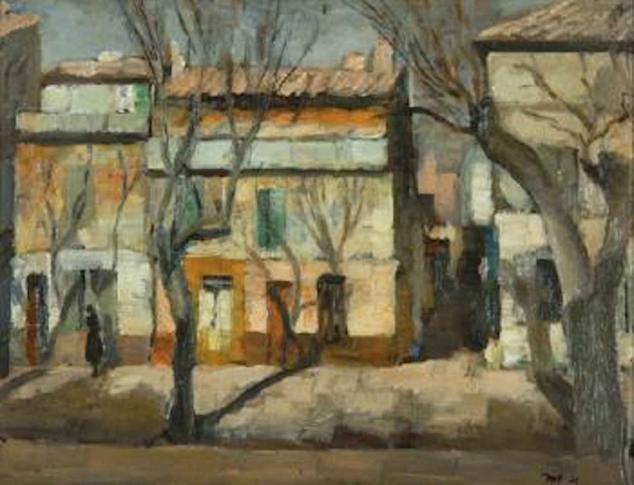 Abords de l'atelier de Dyf en Arles by Marcel Dyf