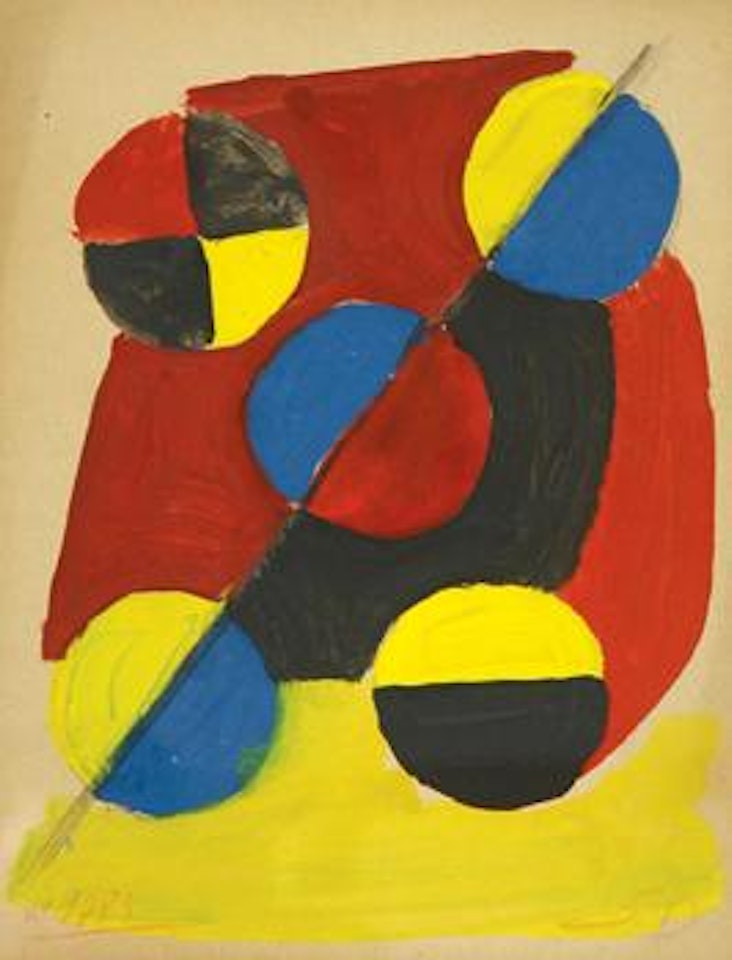 Composition abstraite by Sonia Delaunay