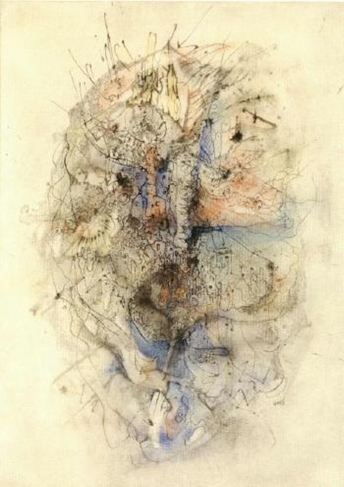 Fleuve dans la ville by Wols (Alfred Otto Wolfgang Schulze)
