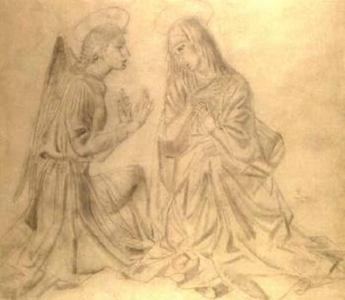 Annunciation by Leonard Tsuguharu Foujita