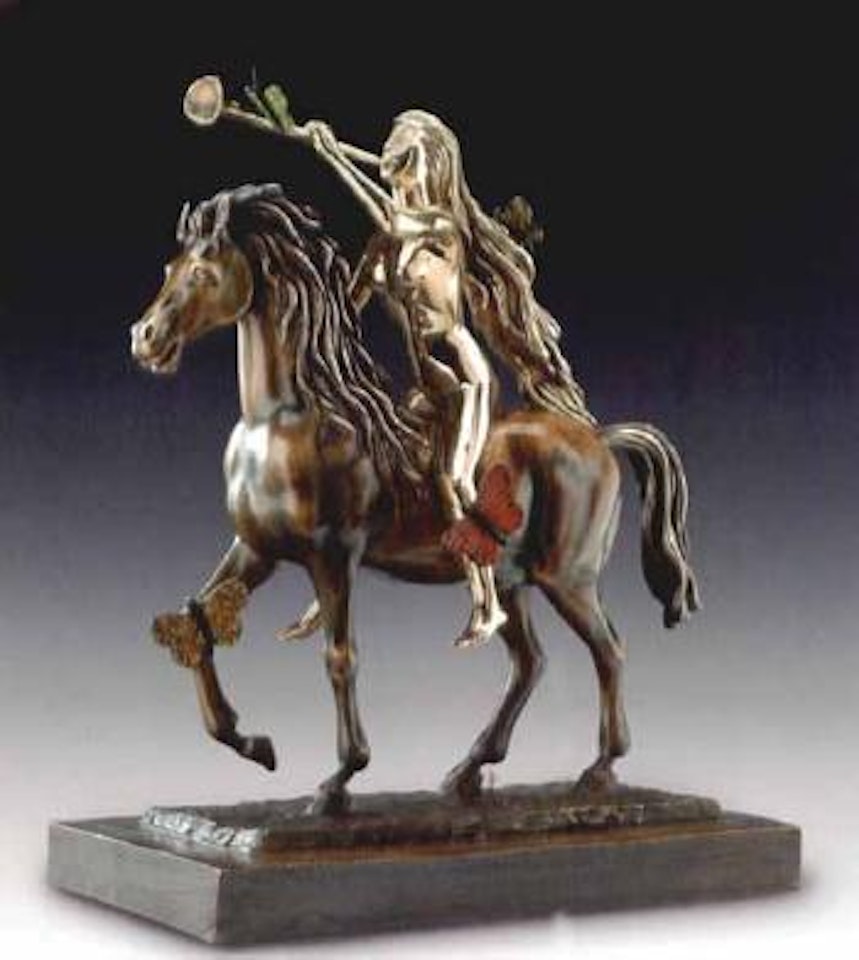 Lady Godiva avec les papillons by Salvador Dali