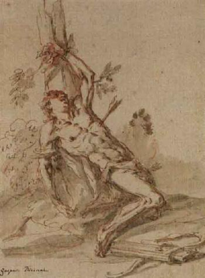 Saint Sebastian by Gaspare Diziani