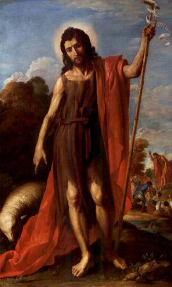 Saint John the Baptist by Spanish School