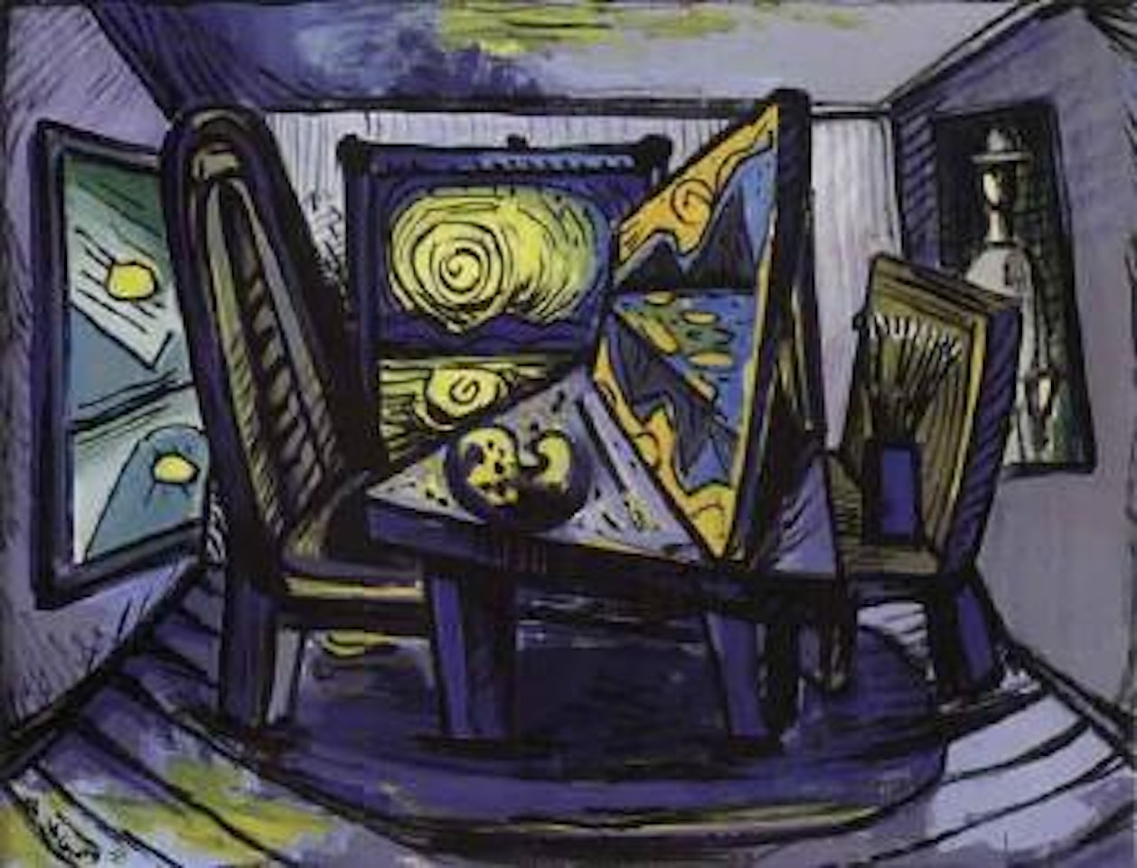 Interior by Johann Georg Müller