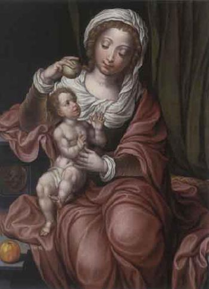 The Virgin and Child by Attributed to Pieter Coecke van Aelst I