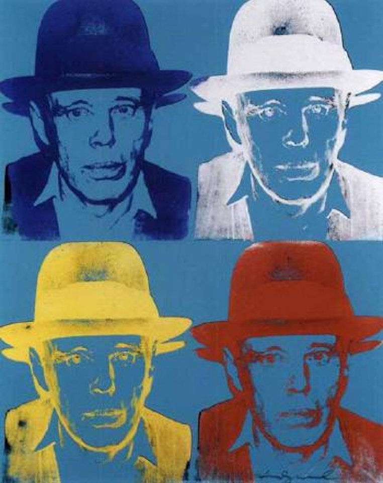 Joseph Beuys by Andy Warhol