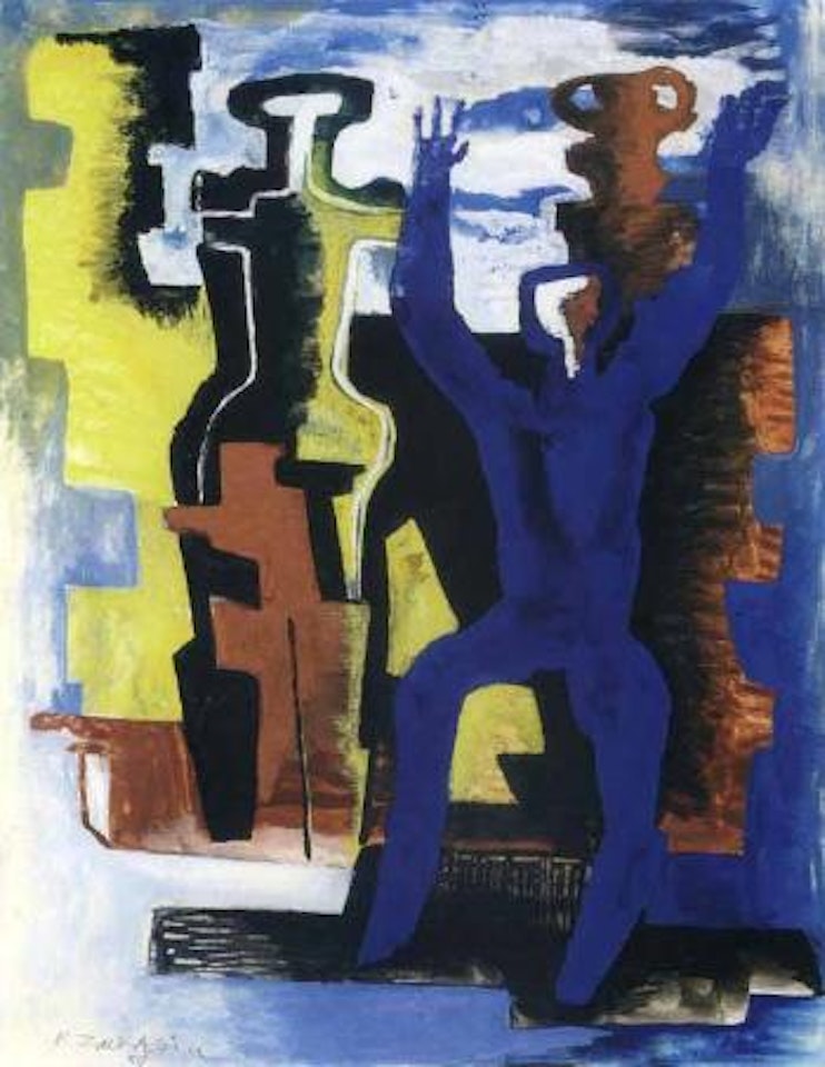 Les messagers du jour by Ossip Zadkine