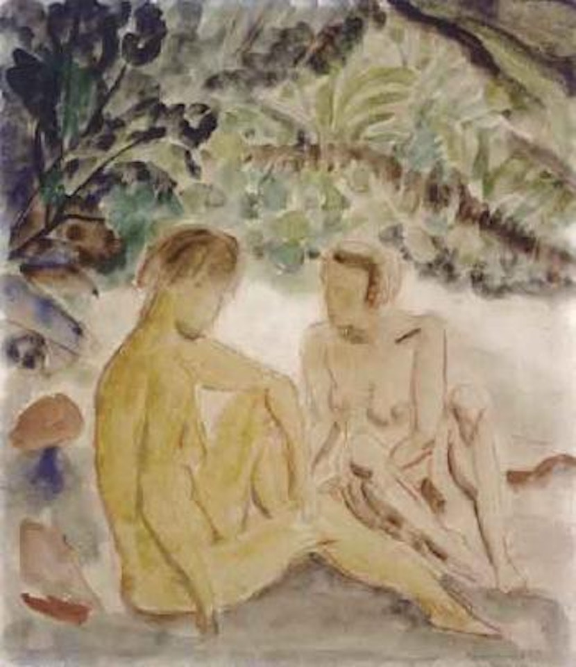 Conversation by Erich Heckel