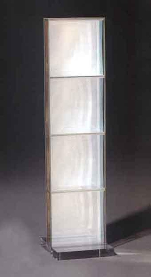 Mirror object by Adolf Luther
