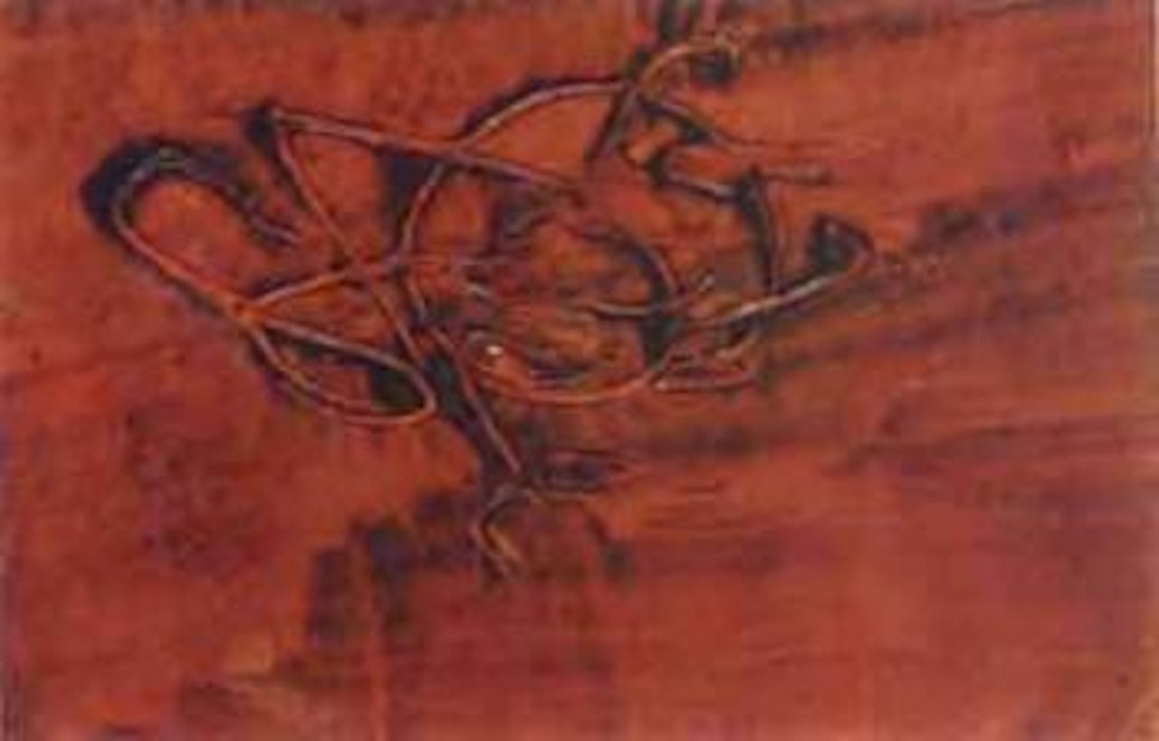 Untitled - composition by Mark Tobey