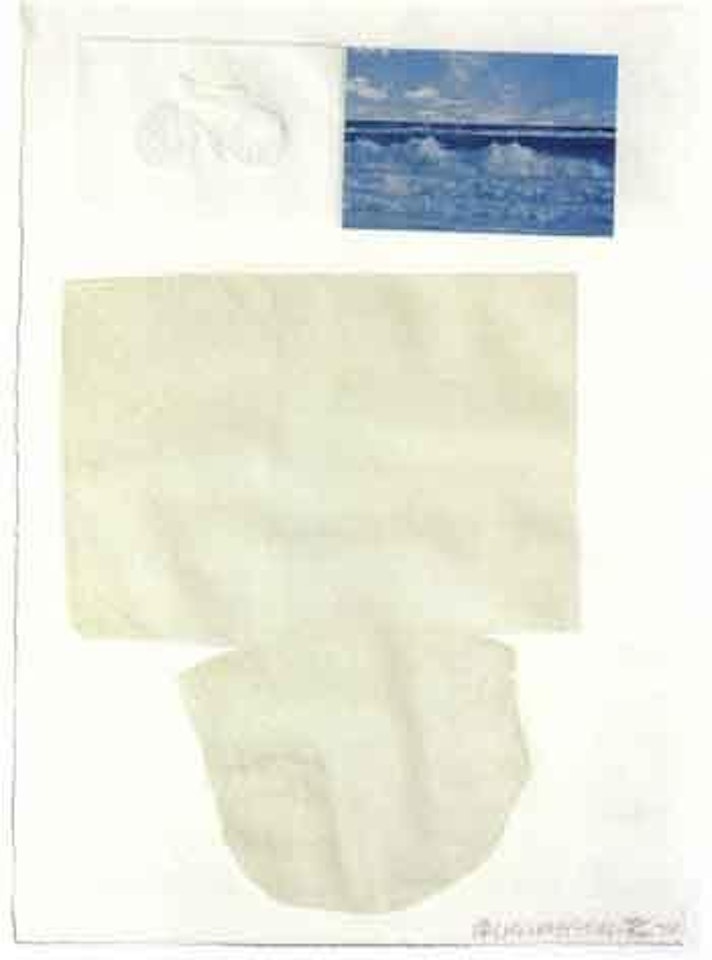 Untitled - composition by Robert Rauschenberg
