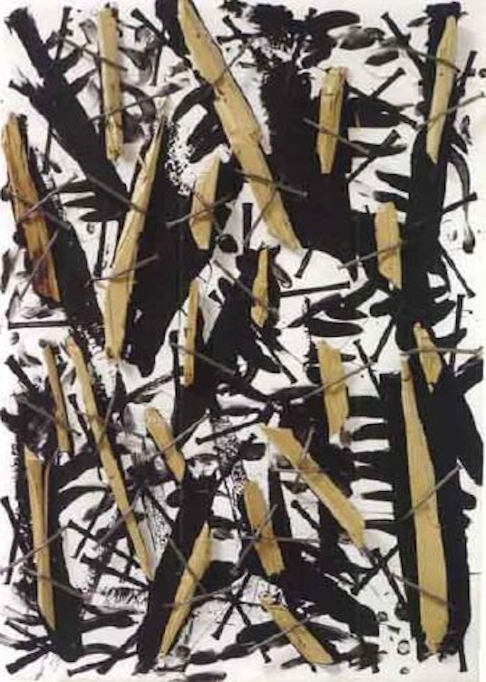 Splinters by Günther Uecker